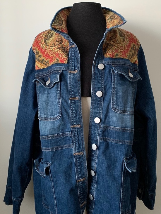 Jackets & Blazers - Upcycled Denim Jacket